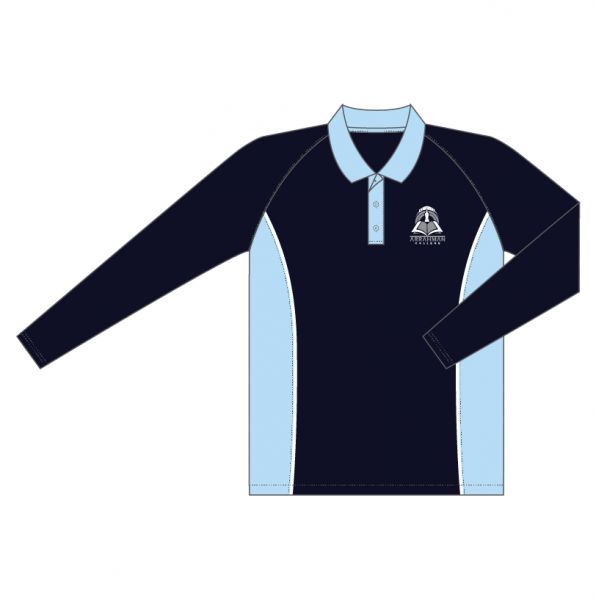 Senior Boys Long Sleeve Polo